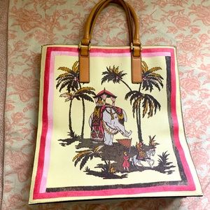 Tory Burch Large Exotic Tote